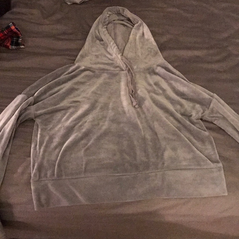 soft cropped hoodie